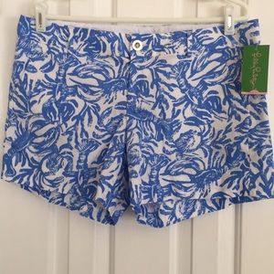 Lilly Pulitzer Callahan shorts NWT